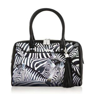 ICON Zebra Handbag